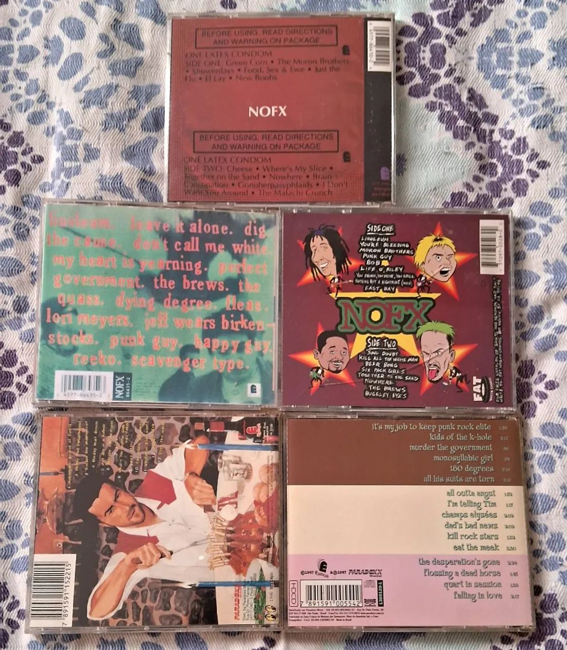 Raridade CDs banda Nofx surf skate - Foto 2