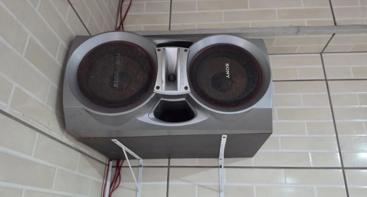 Caixa de som Sony Twin Woofer - Foto 2