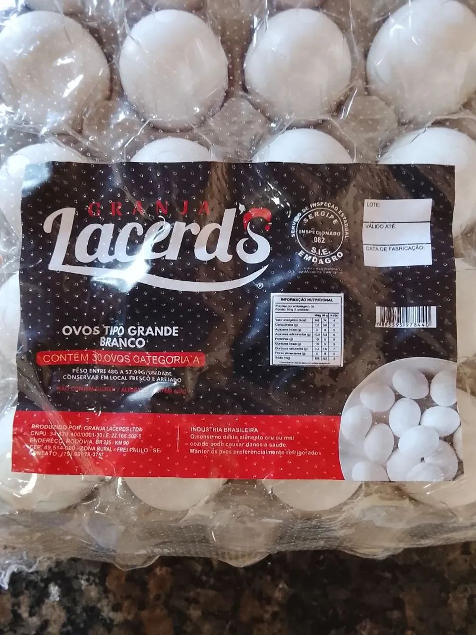 Ovos - Placa com 30 ovos  - Foto 2