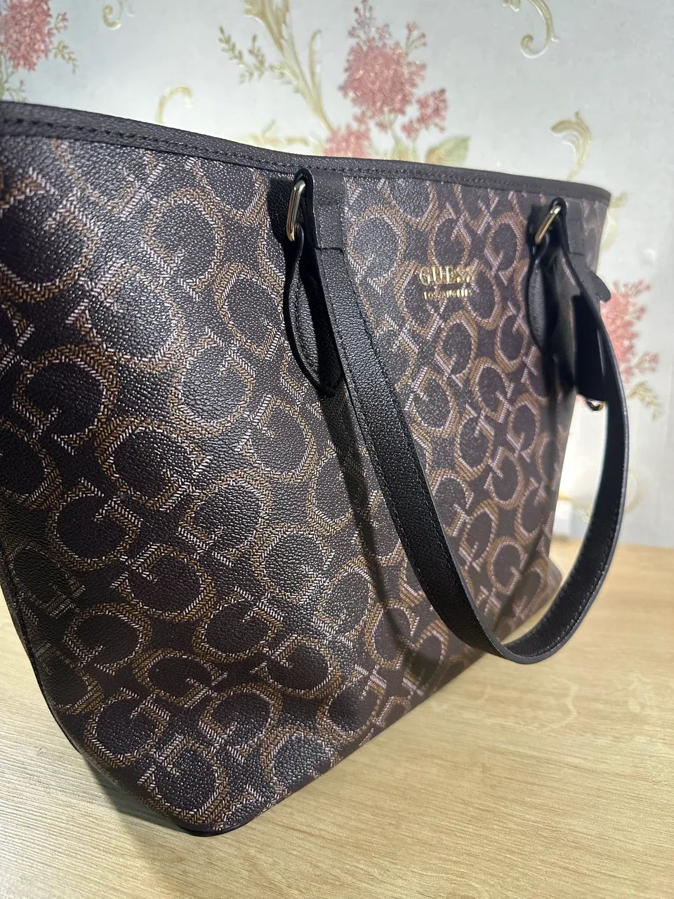 PROMO - Bolsa guess manograma marrom - Foto 4