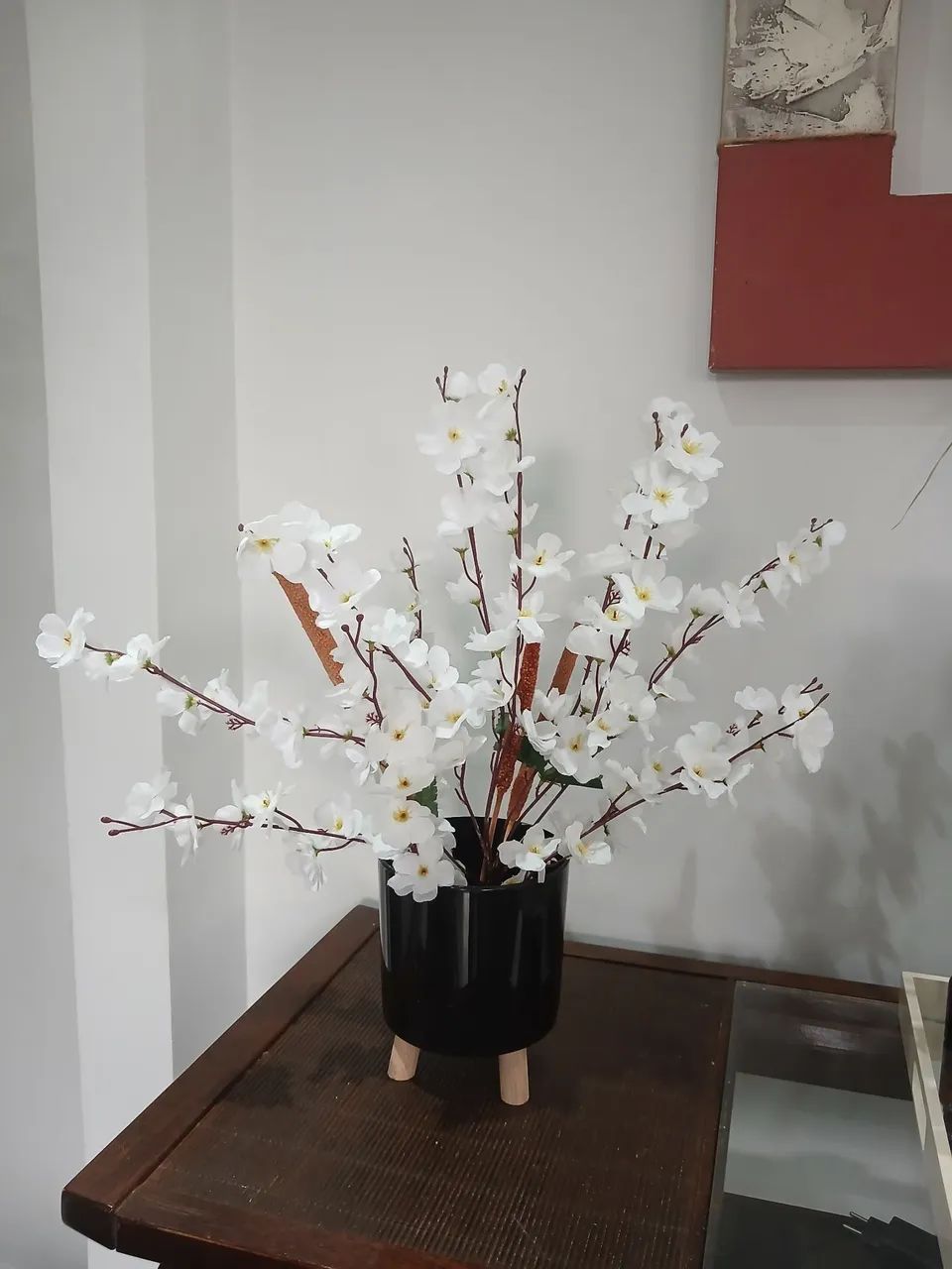 Arranjo artificial para decoração  - Foto 5