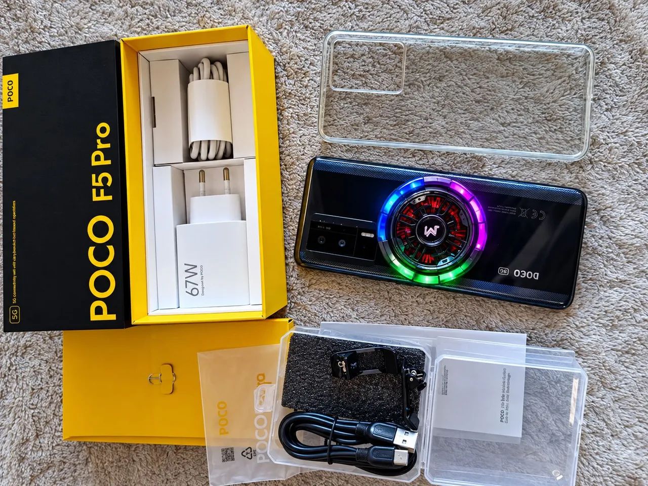 Celular Gamer, POCO F5 PRO 5G (256gb/12 ram) - Foto 4