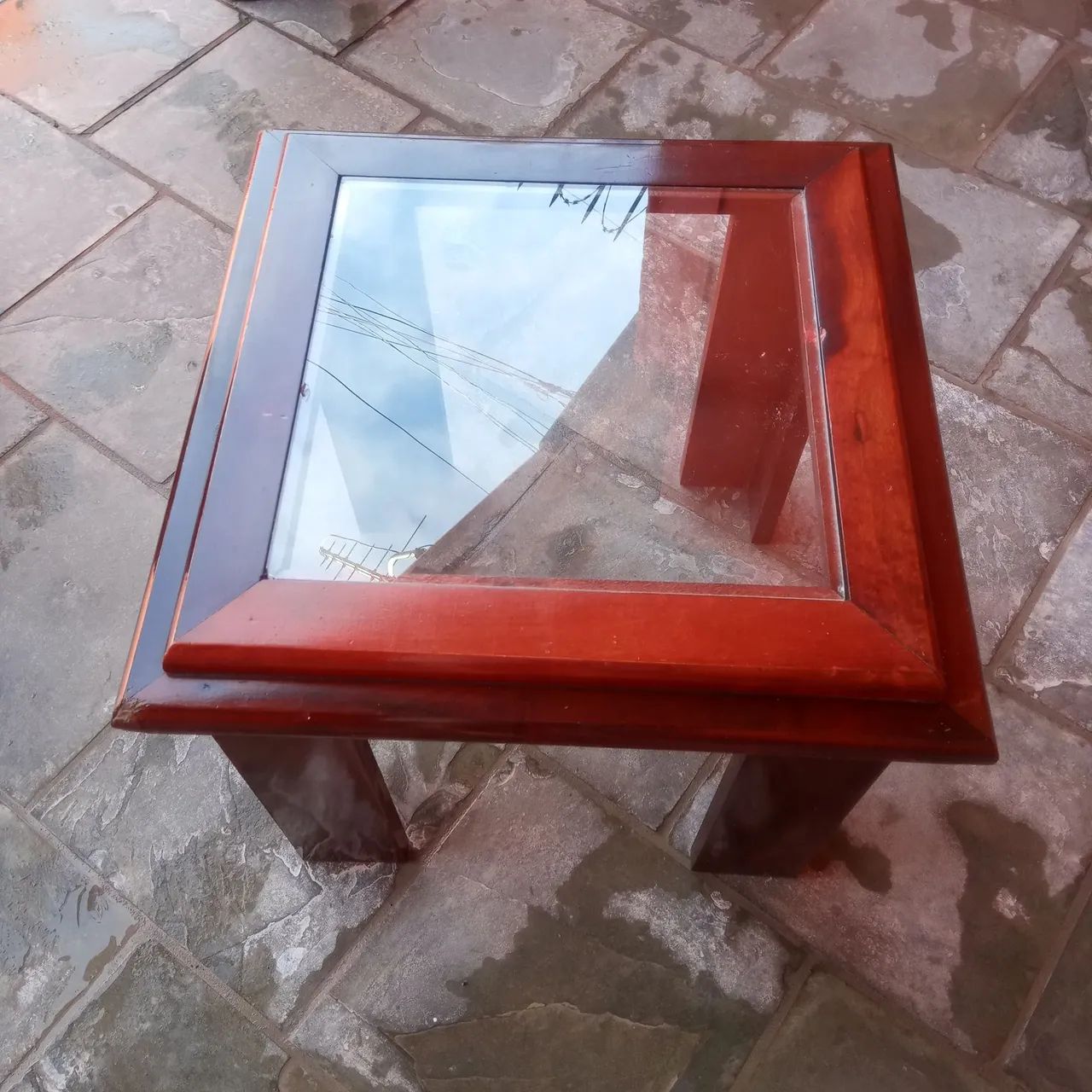 Mesa de Centro ou Canto - Mogno