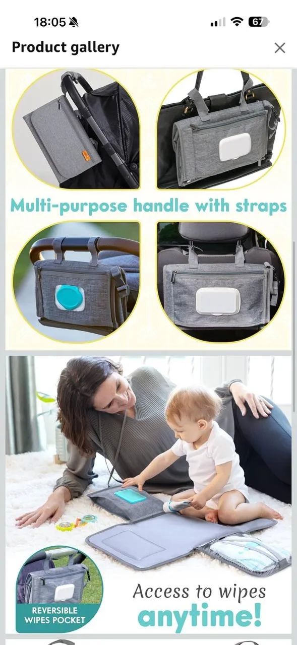 Mochila para Bebê da Babble Room 