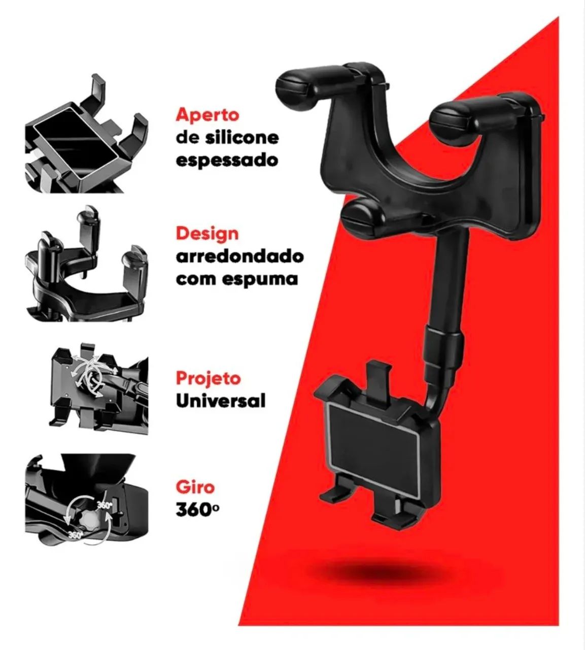 Suporte para Celular Automotivo  - Foto 2