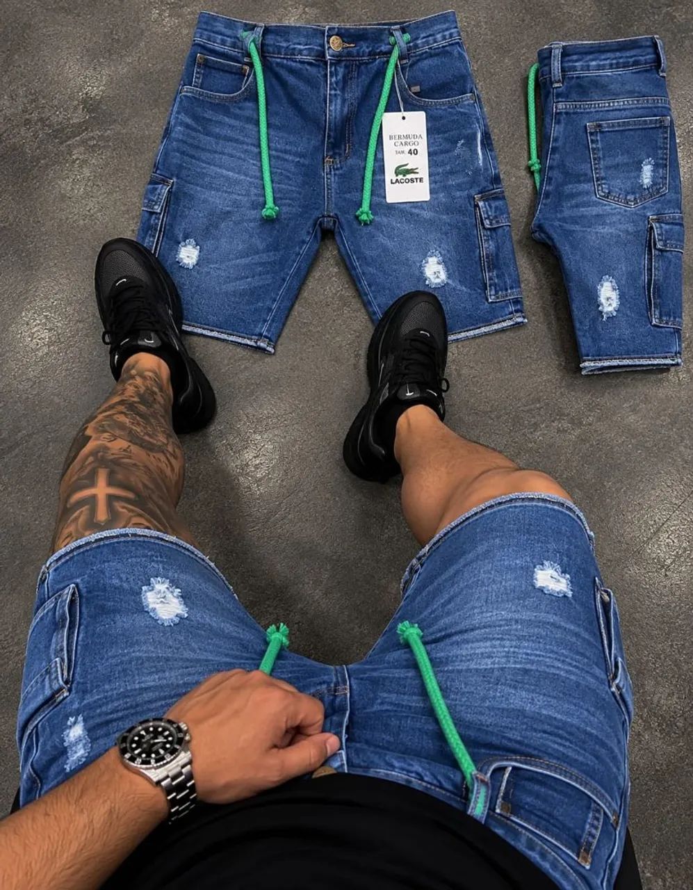 Bermuda jeans