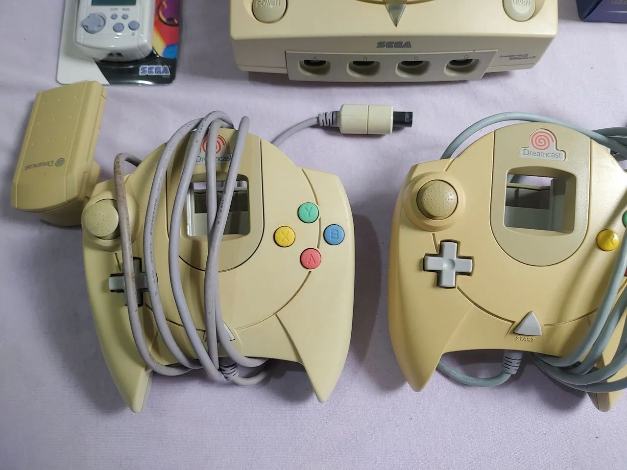 Dreamcast com gdemu e acessorios - Foto 2