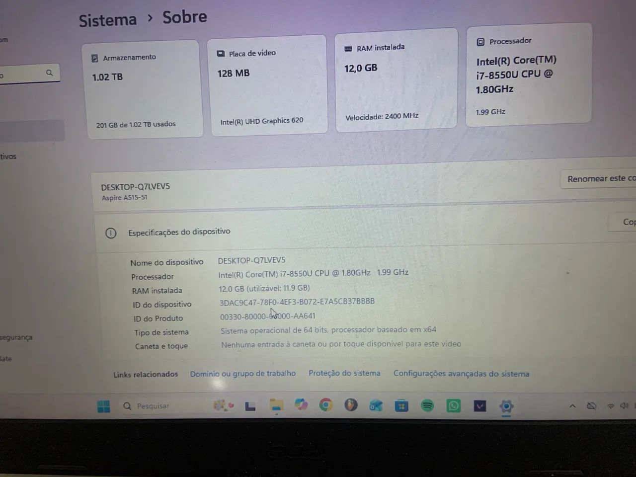 NOTEBOOK ACER ASPIRE 5 - Foto 2
