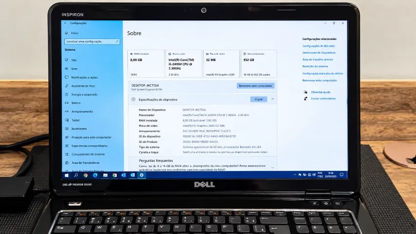Notebook 17,3 Polegadas DELL Inspiron N7110 i5 - Foto 3