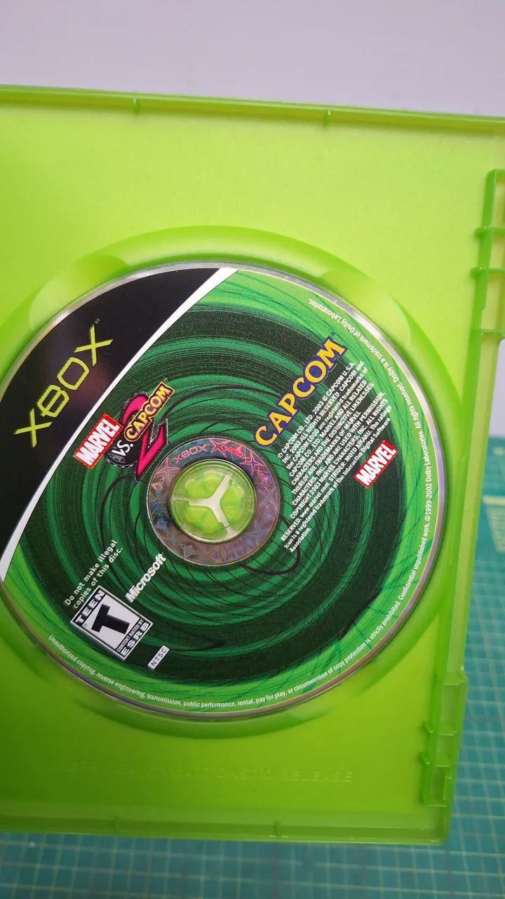 Marvel vs Capcom 2 Xbox clássico original - Foto 2