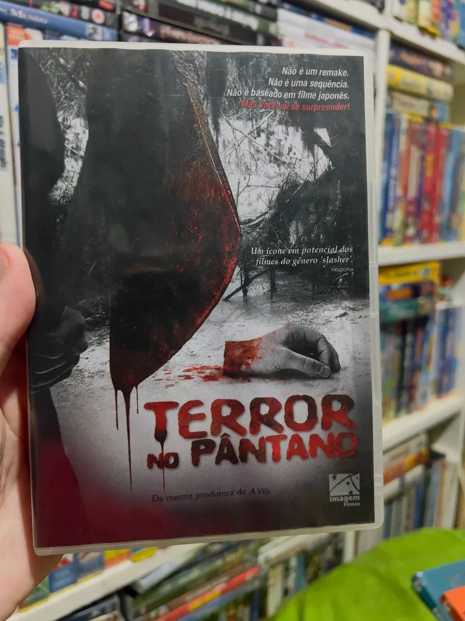 DVD terror no pântano 