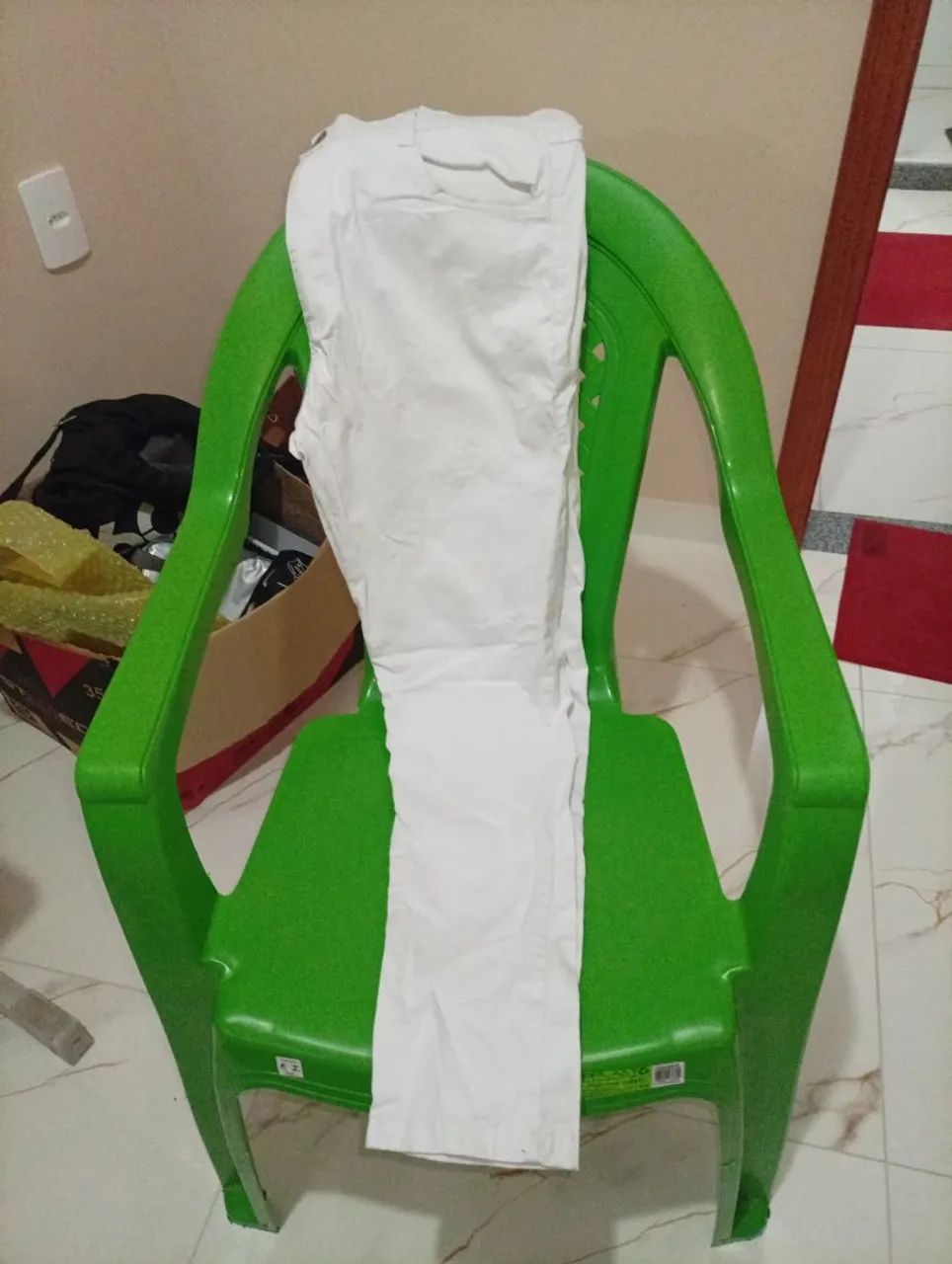 2 calça jeans presta e branco  - Foto 3