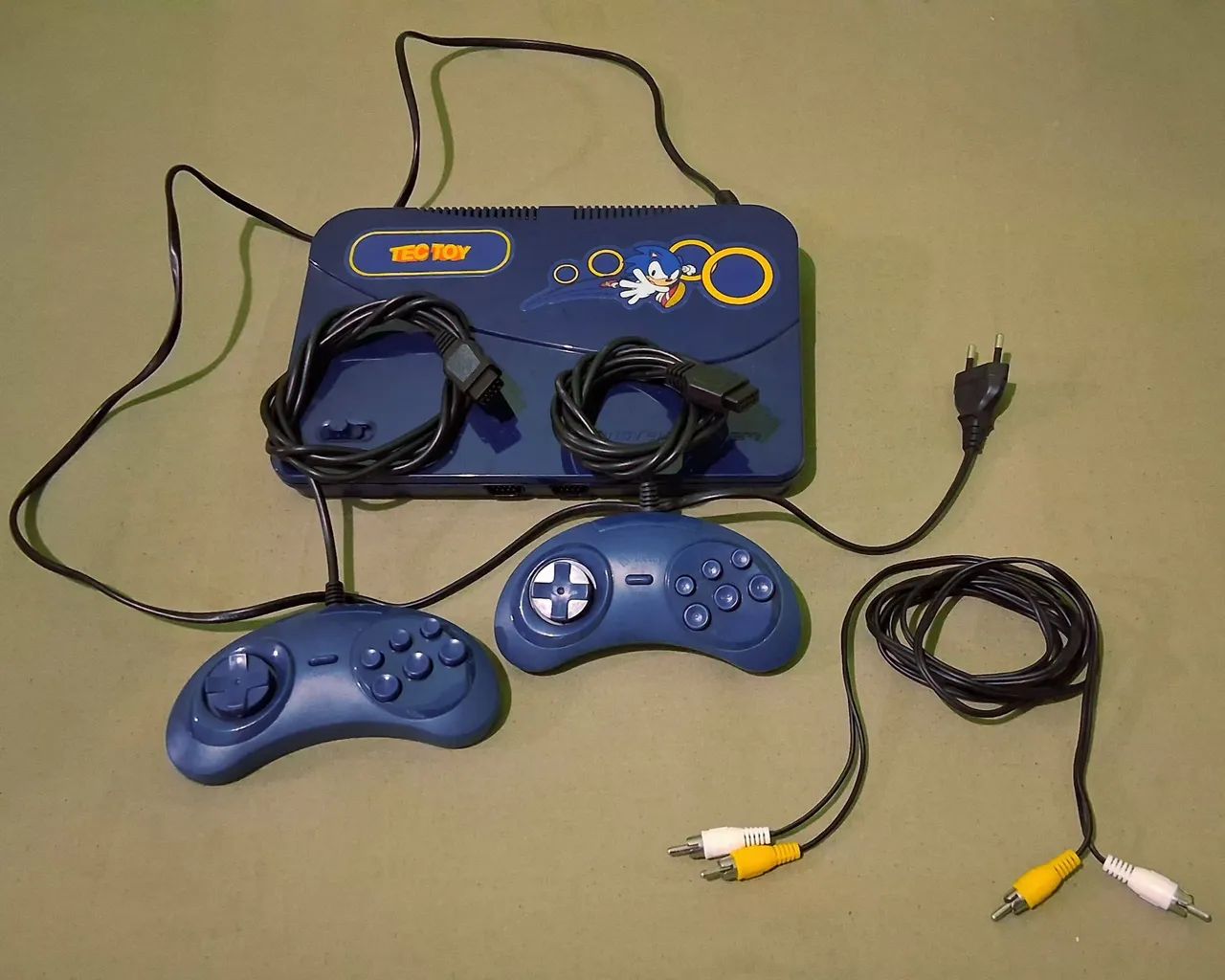 Master System Evolution Tectoy 132 Jogos Completo + 2 Controles - Funcionando
