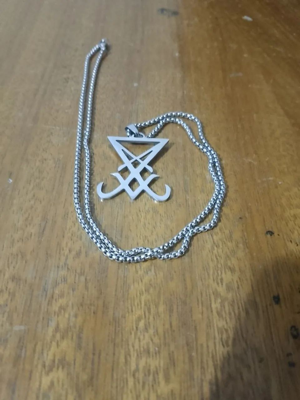 Sigilo de Lúcifer - Cordão de Aço - Foto 2