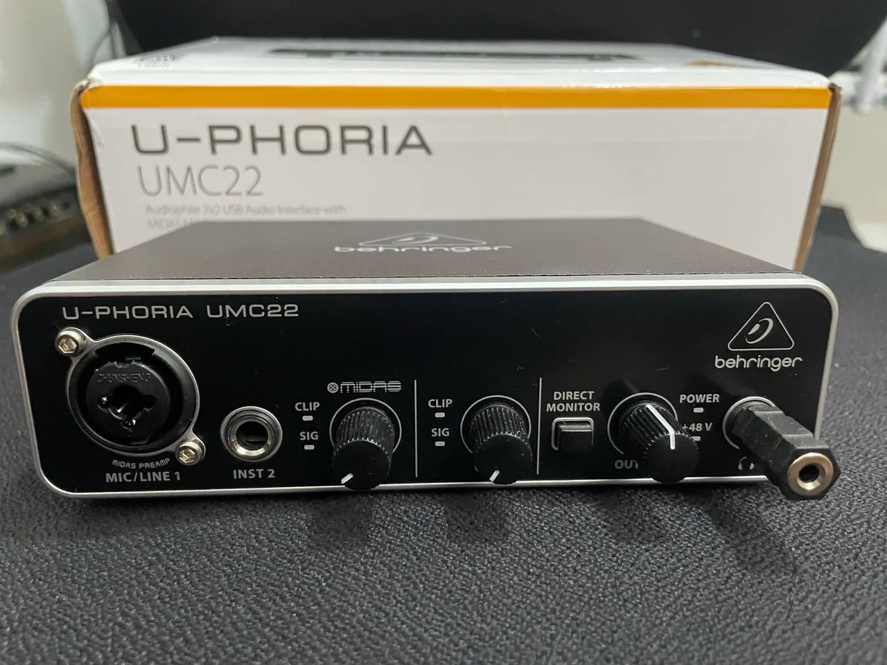 interface de áudio u phoria umc22 - Foto 3