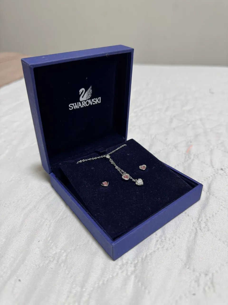 Conjunto Colar e Brincos Swarovski 
