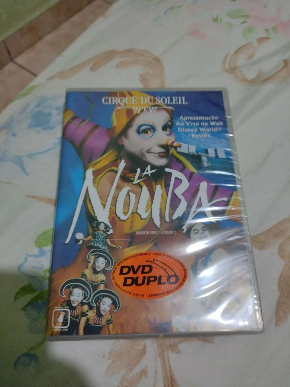 Dvd cirque du soleil  lá nouba duplo lacrado 