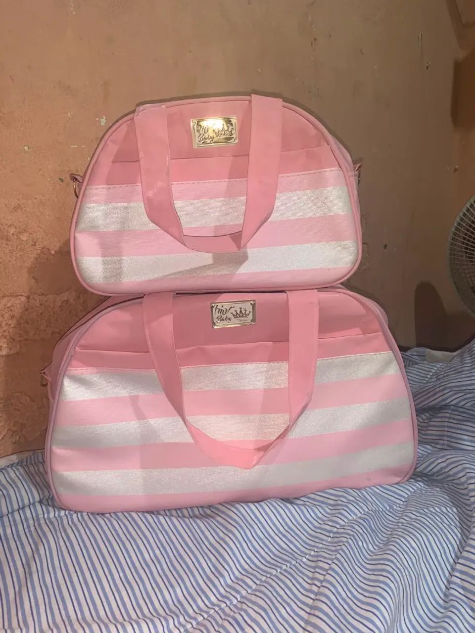 Kit de bolsa para bebê menina  - Foto 2