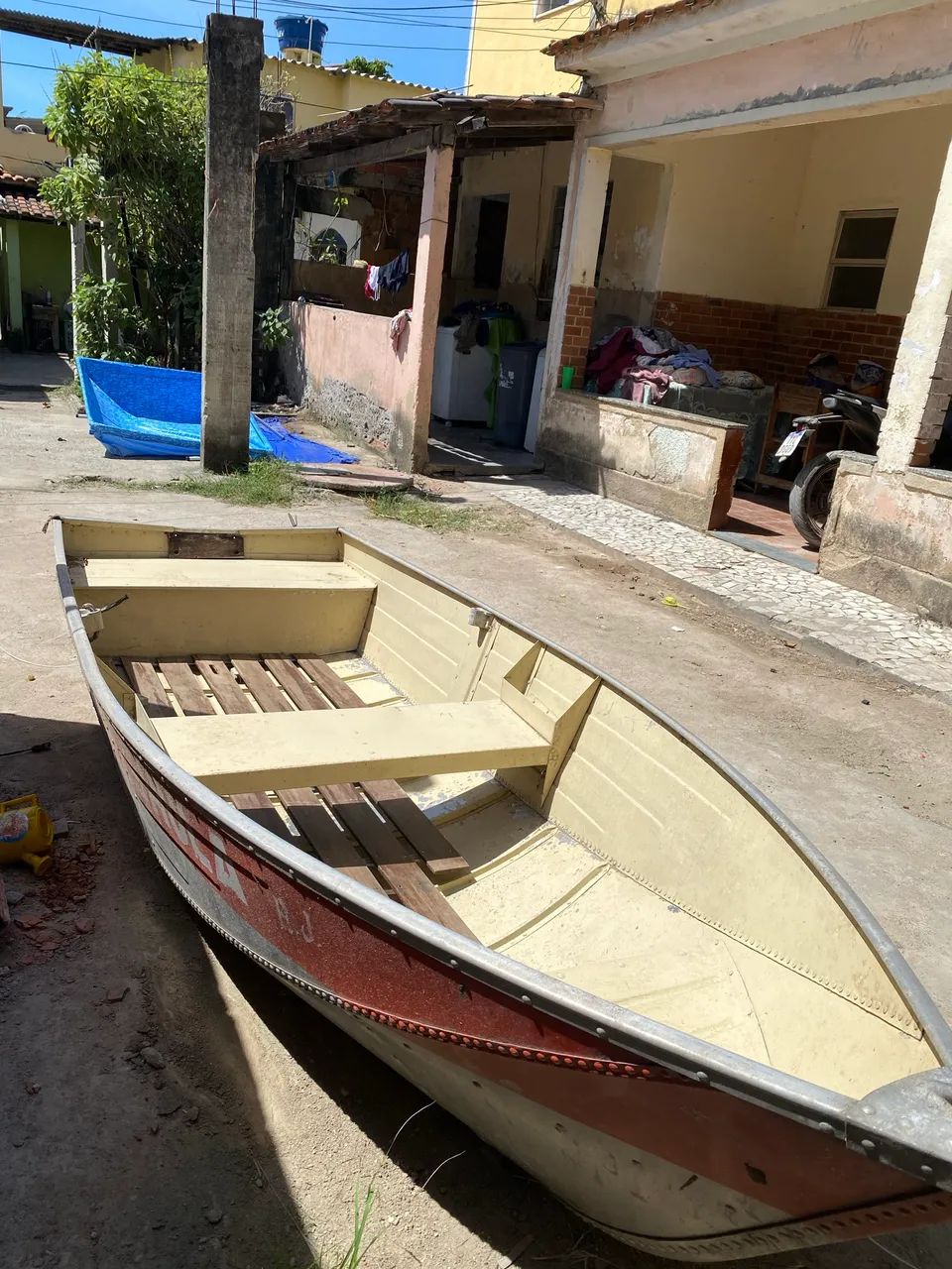 ? BARCO DE ALUMÍNIO À VENDA - ÓTIMO ESTADO