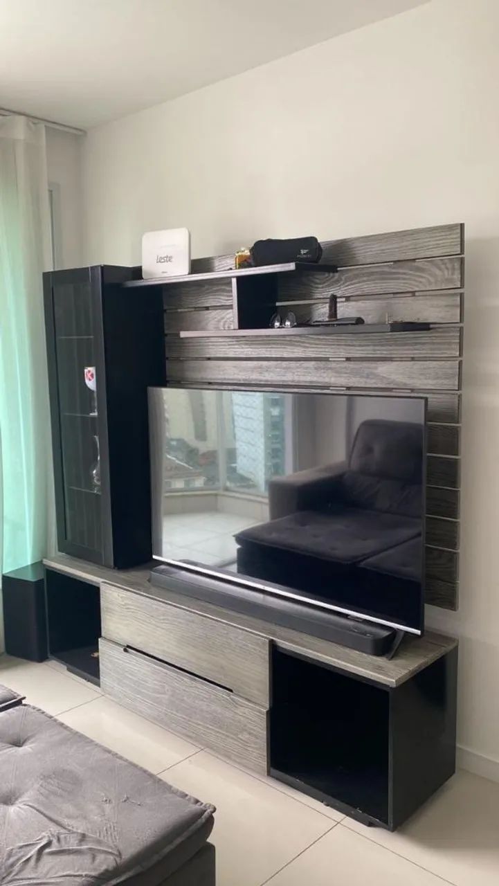 Rack com painel para TV com Led