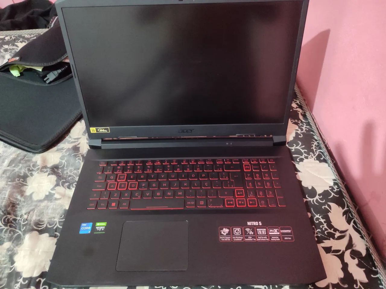 NOTEBOOK GAMER - NITRO 5 - 17.3? - 144Hz - i7 - RTX 3050 - Foto 4