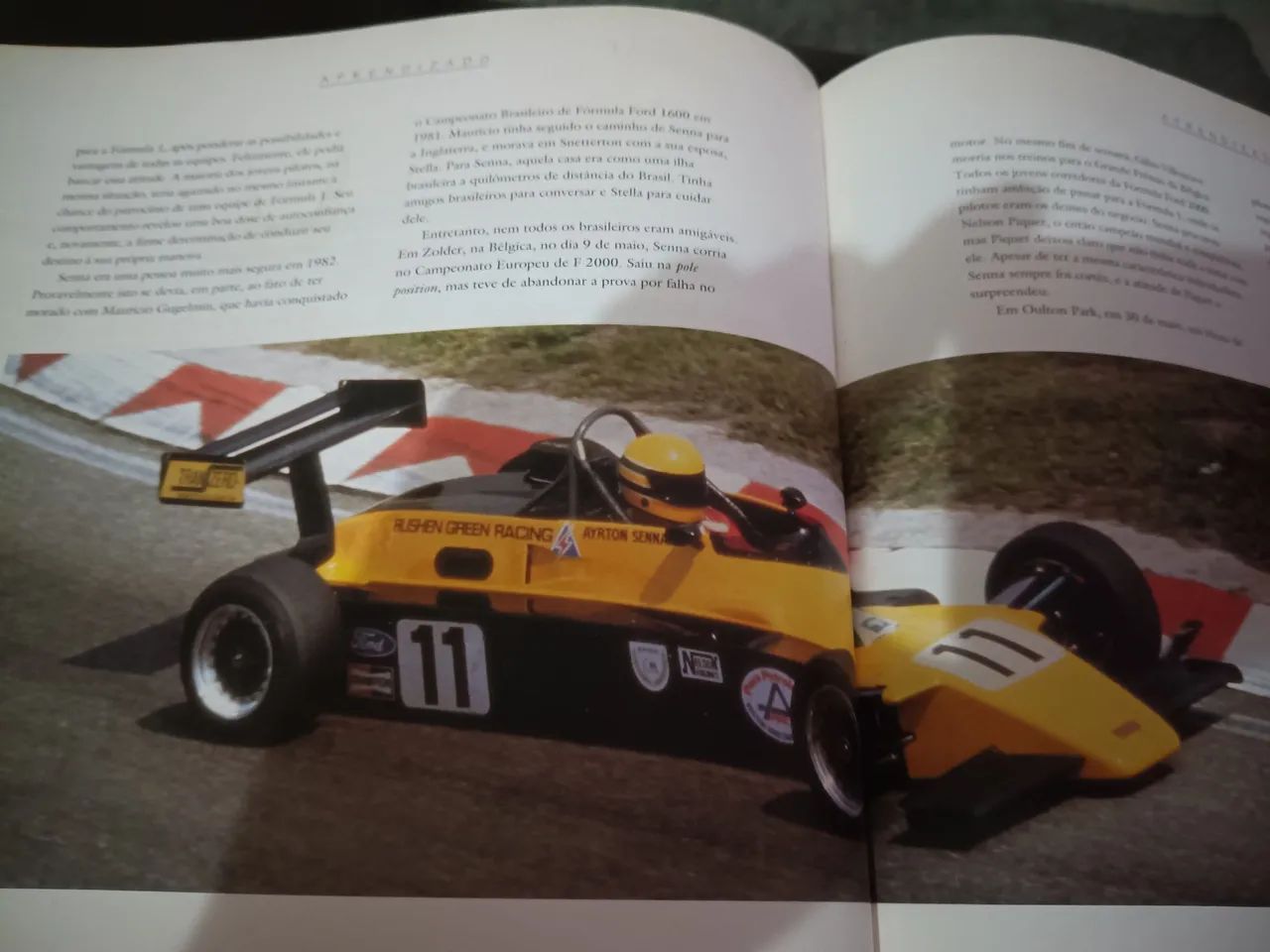 Livro 75 páginas Ayrton Senna sua história e documentário inconi para colecionador.men - Foto 4