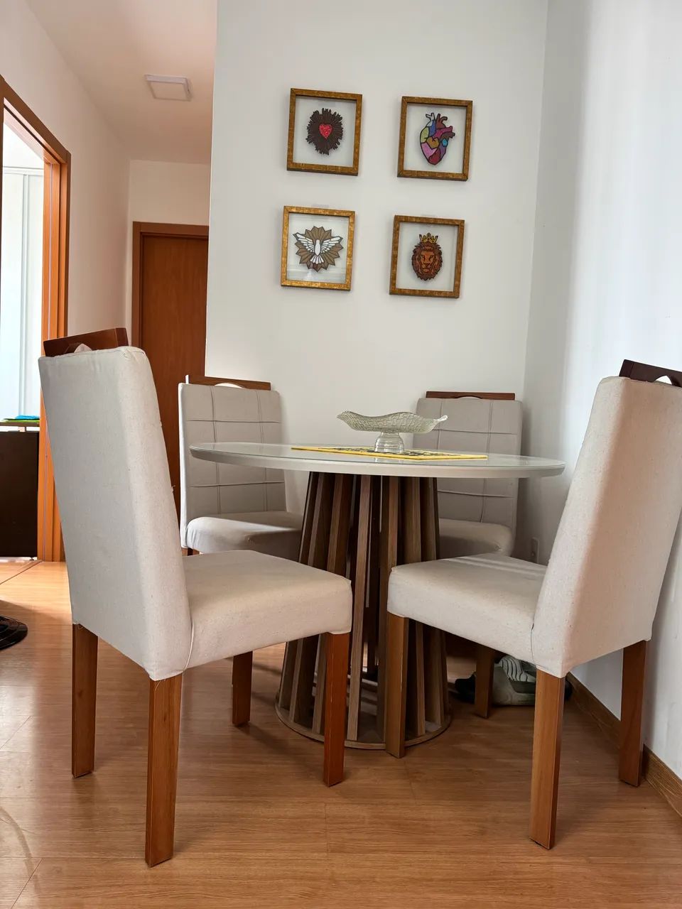 Mesa de Jantar - 4 Cadeiras - Kappesberg  - Foto 2