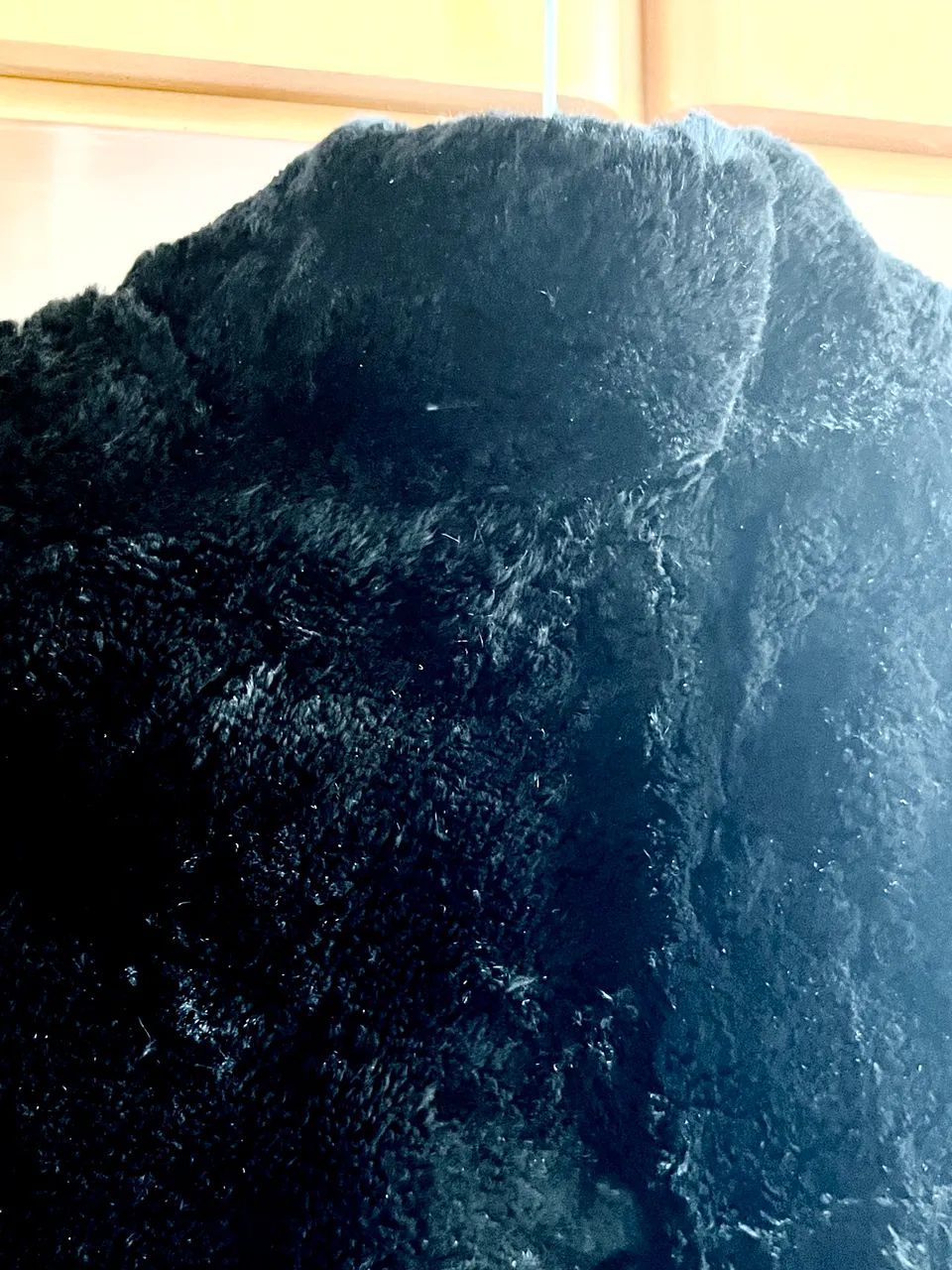 Casaco pele de coelho impecável preto  - Foto 3