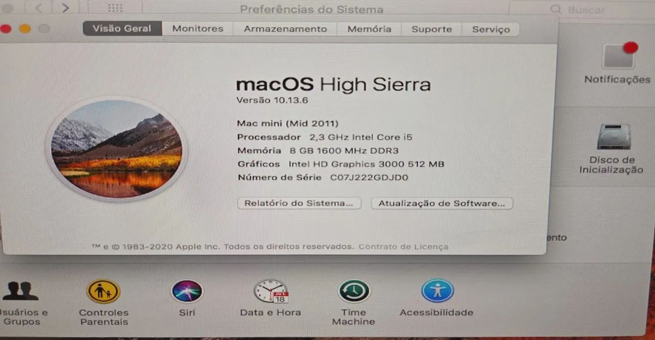 Computador (Mac mini) com acessórios teclado e mouse Bluetooth  - Foto 2