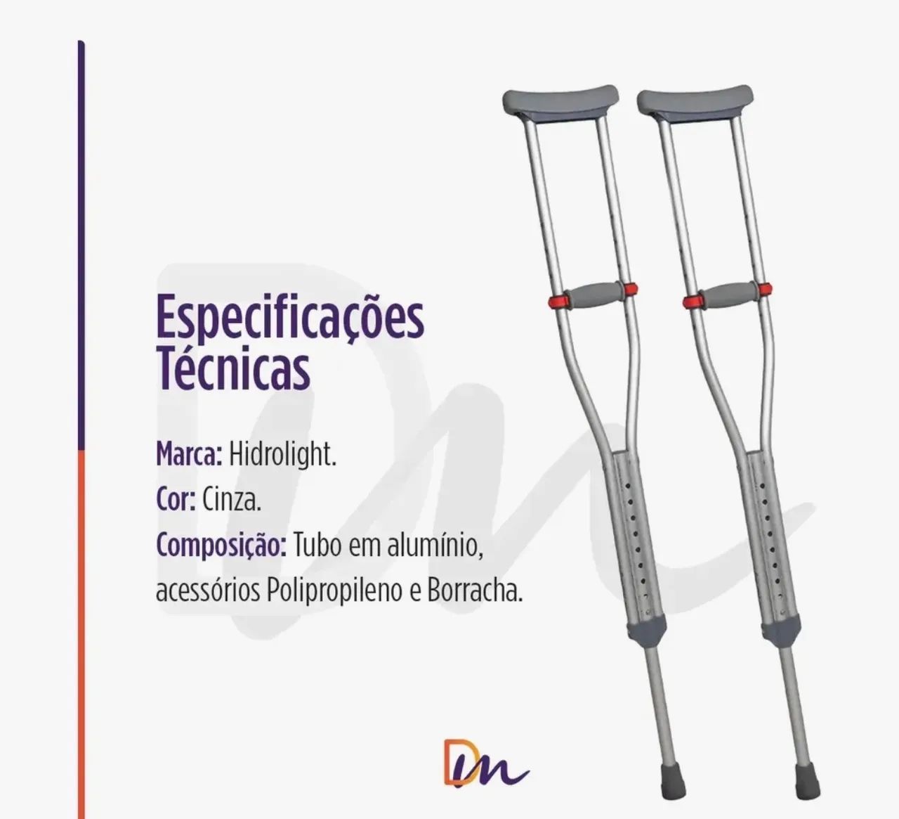 Vendo par de muleta ortopédica  - Foto 3