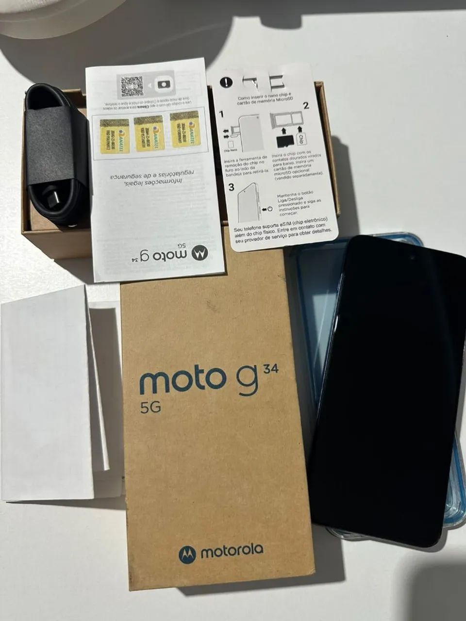 Moto g34 semi novo - Foto 3