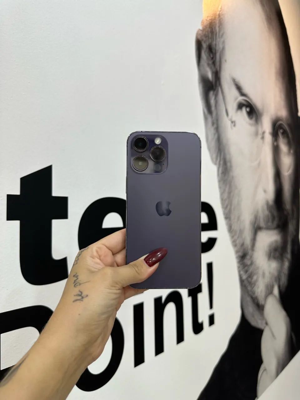 14 pro MAX 128gb roxo 76% - Foto 4