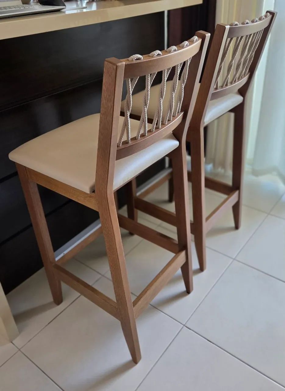 2 Banquetas estofadas - Foto 3