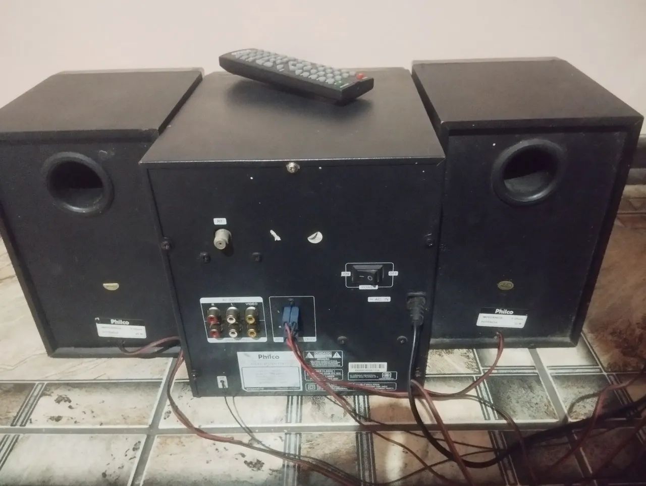 Minisystem philco ph673 DEFEITO  - Foto 3