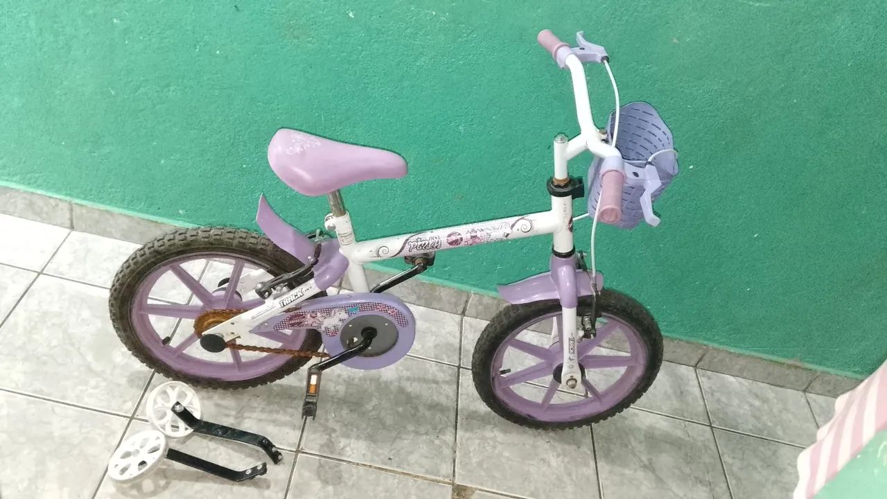 Vende se bicicleta aro 16 perfeito Retirar taipas zn  - Foto 3