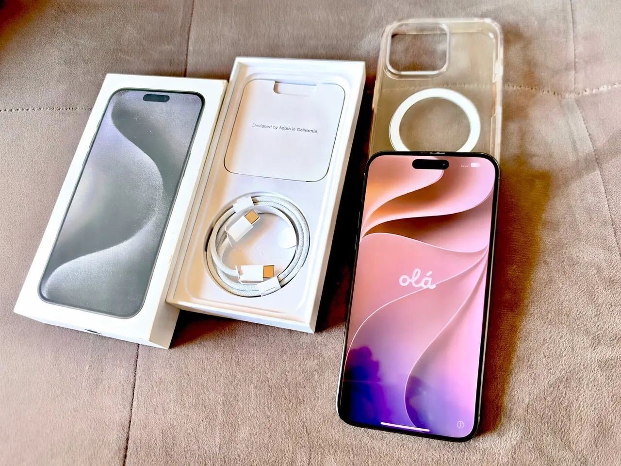 iPhone 15 Pro Max 256GB - Perfeito Estado! BAIXOU O PREÇO! - Foto 4