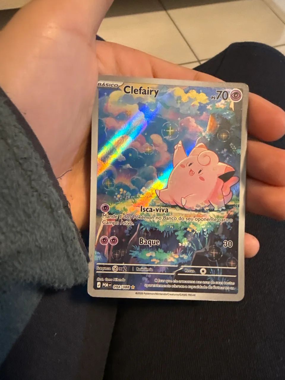 Clefairy full art NM 