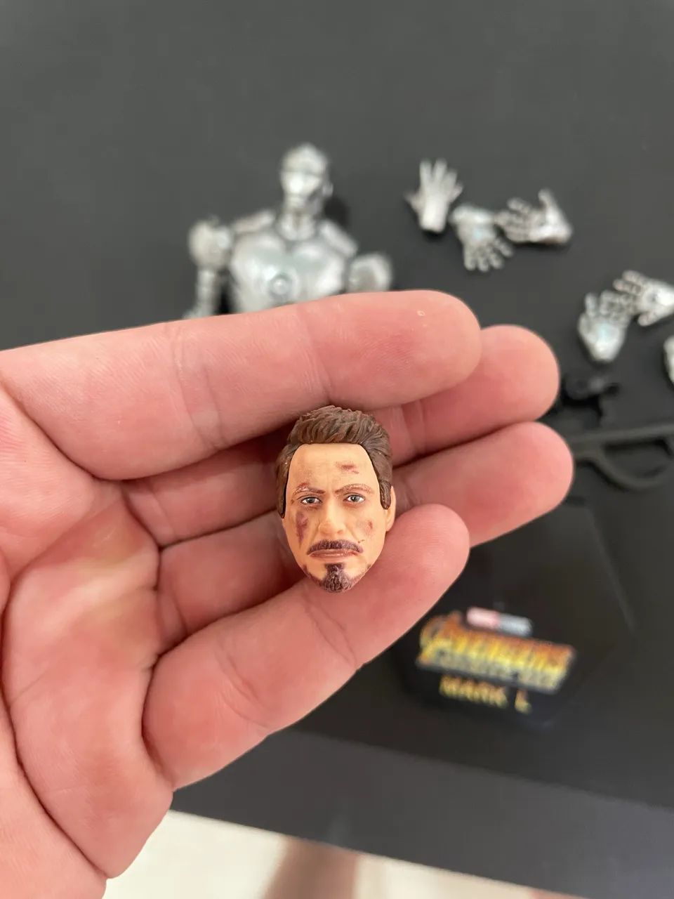 Head Tony stark hasbro 