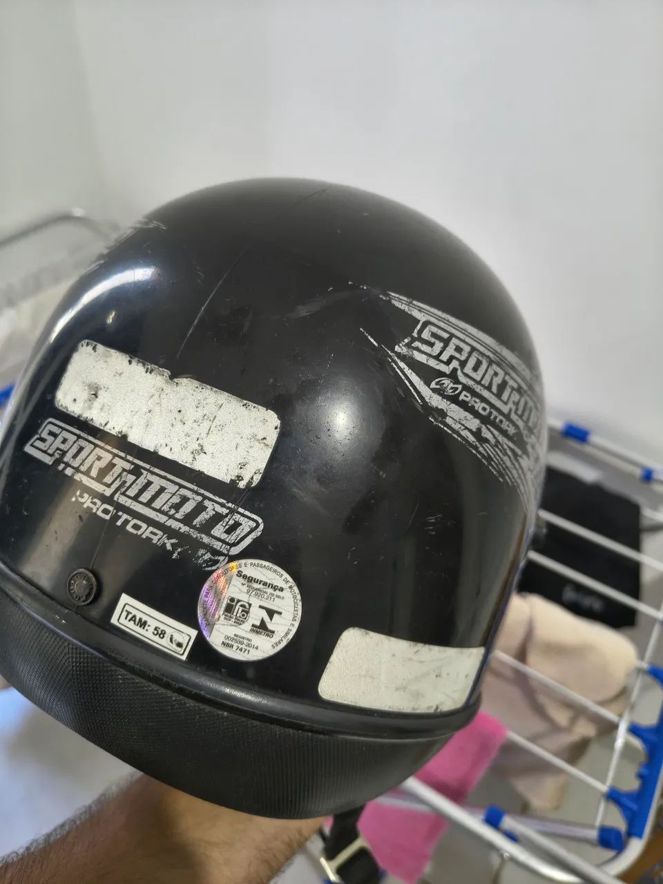 Capacete Usado 