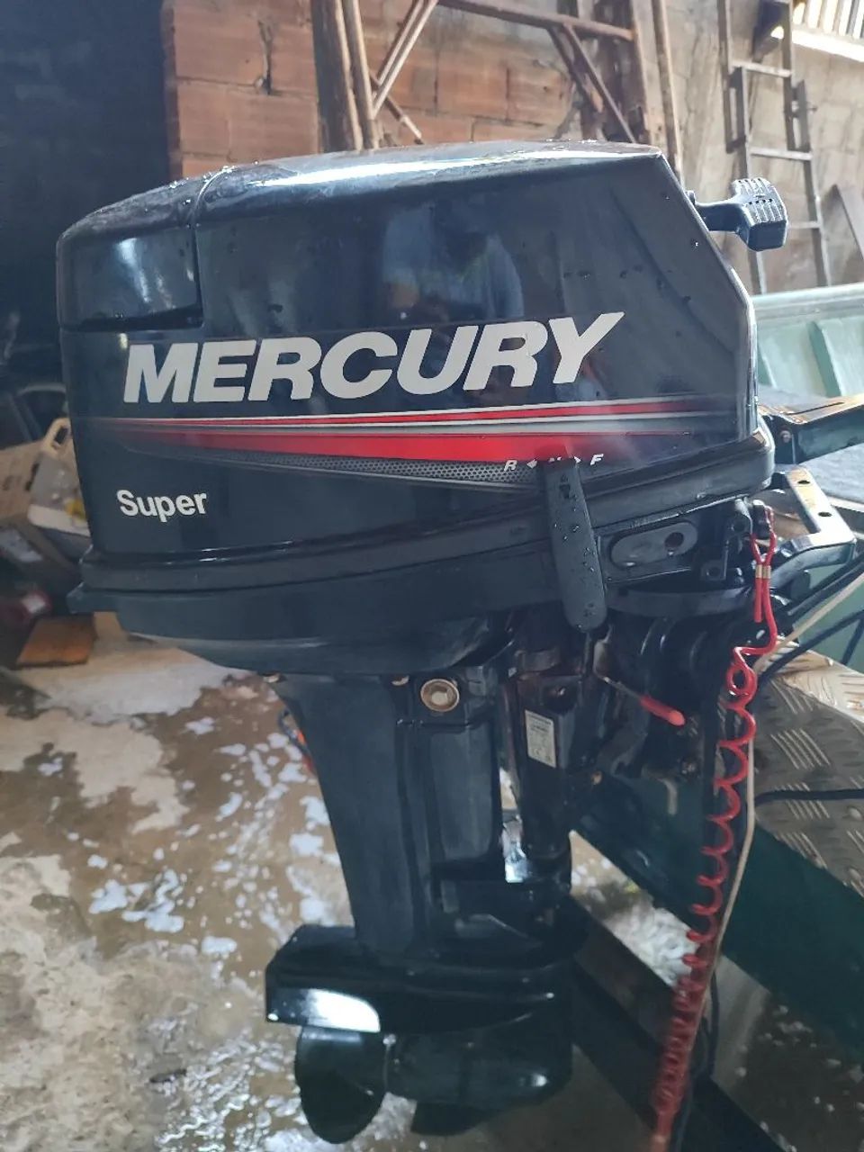 Motor Mercury super 15hp - Foto 2