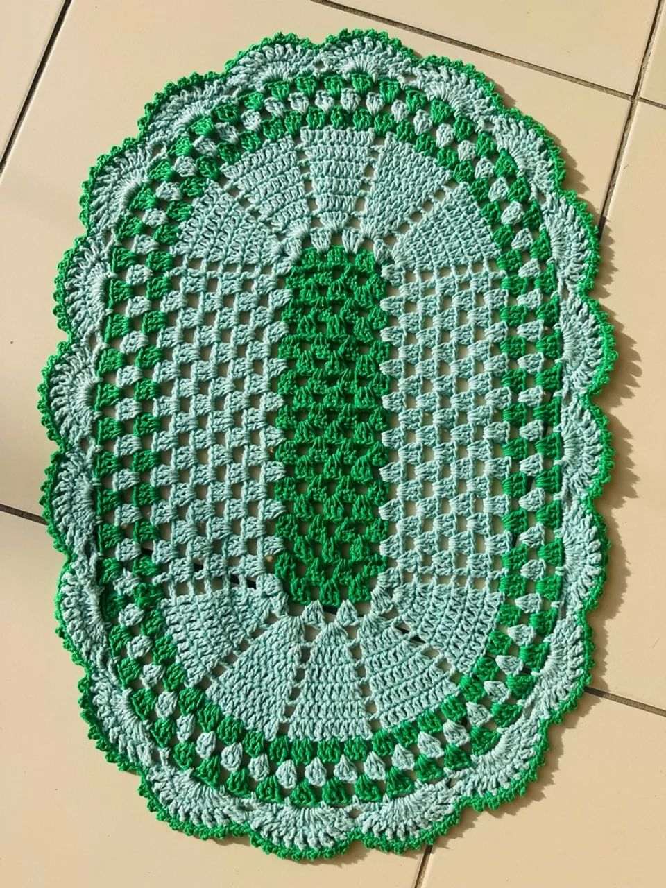 Moda casa em crochê  - Foto 4