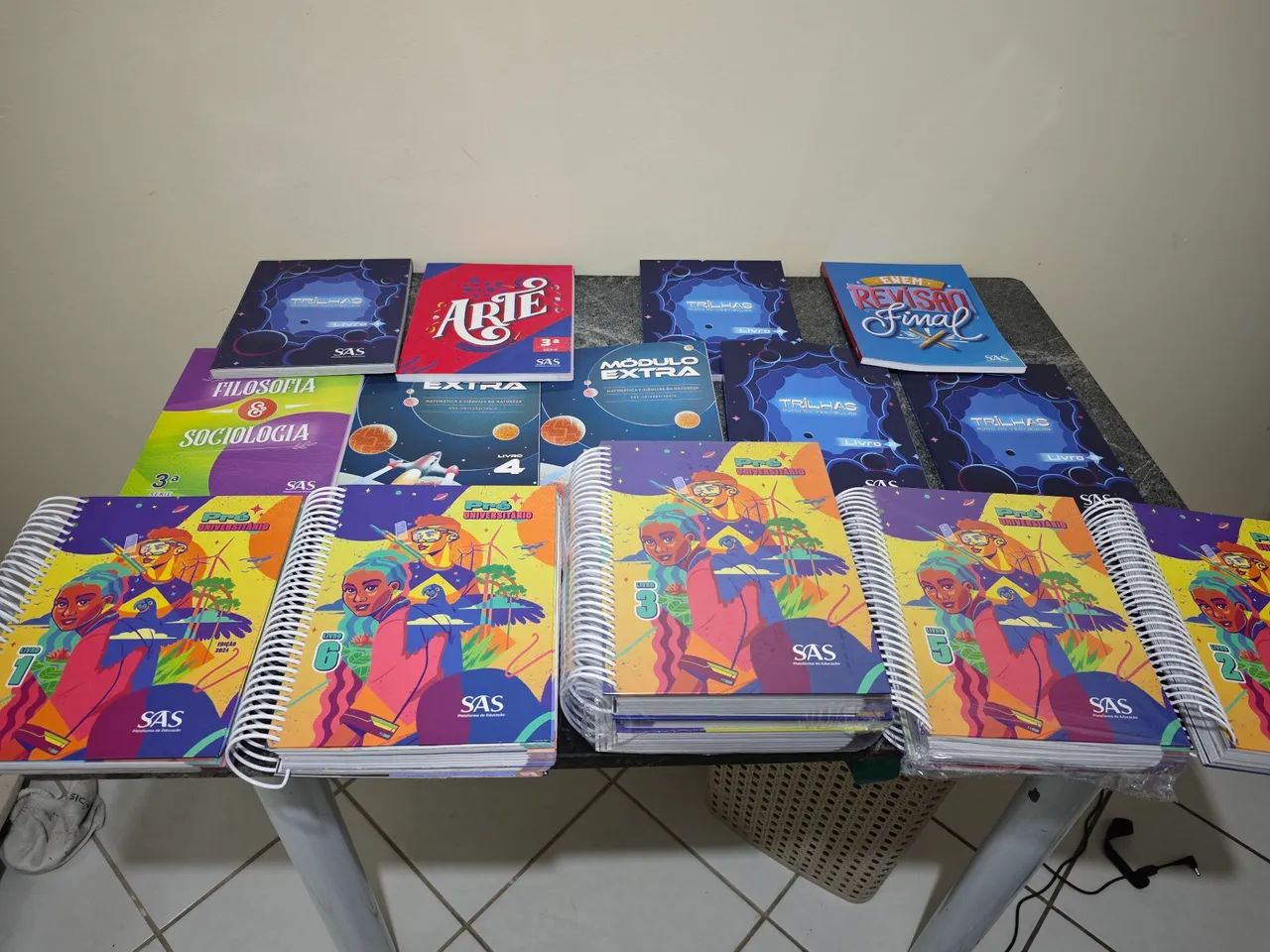 Coleção SAS Pré-Universitário - Completa - NOVA/Lacrada - ENEM e Vestibulares - Foto 4