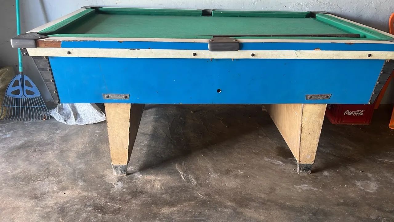 Vendo sinuca mesa de mármore 