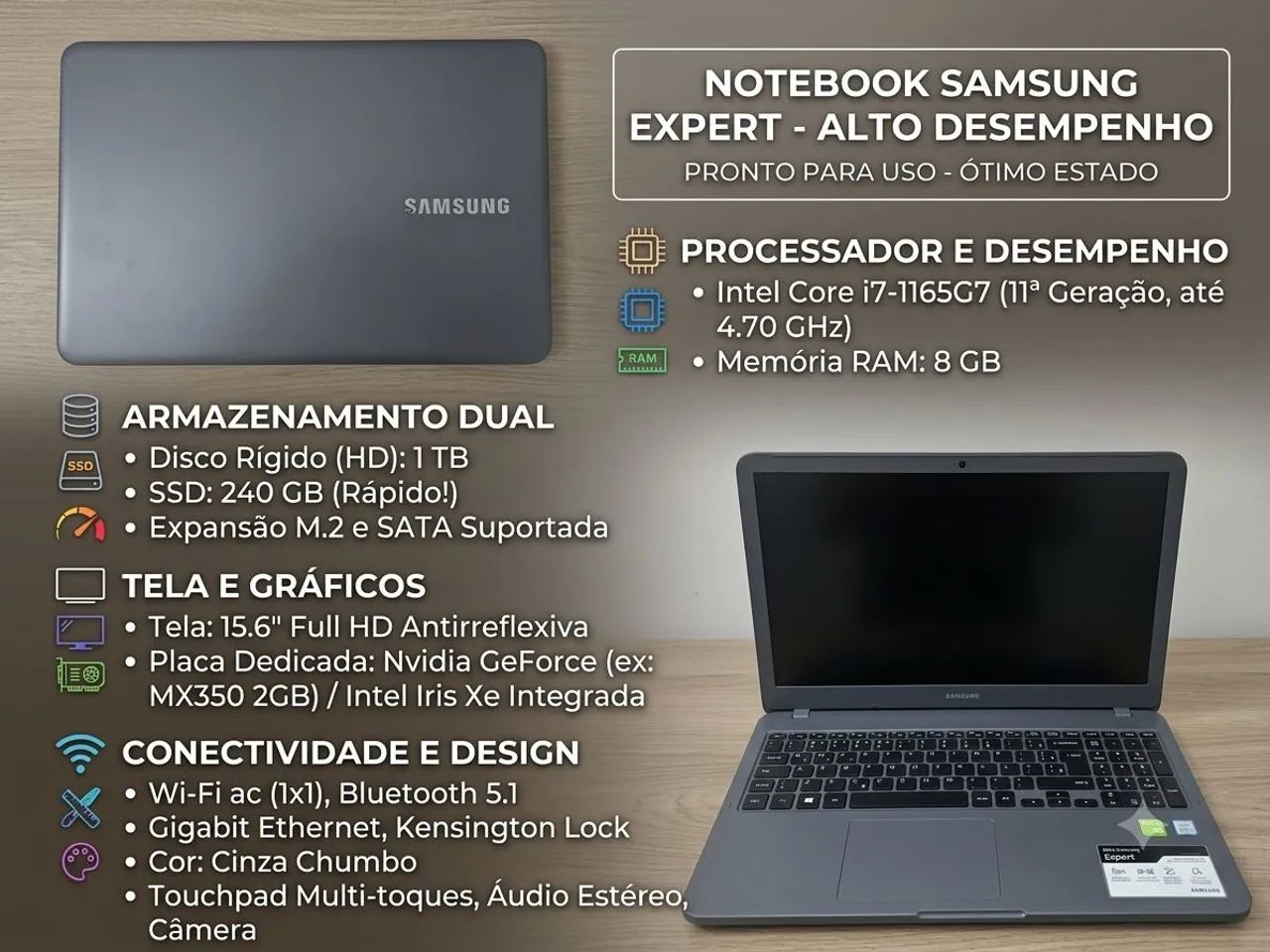 Notebook Samsung 