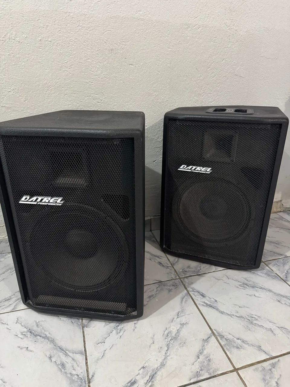 Caixa De Som Ativa + Passiva DATREL 12p 250w - Com Bluetooth  - Foto 2