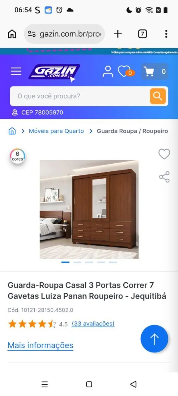 Guarda roupa