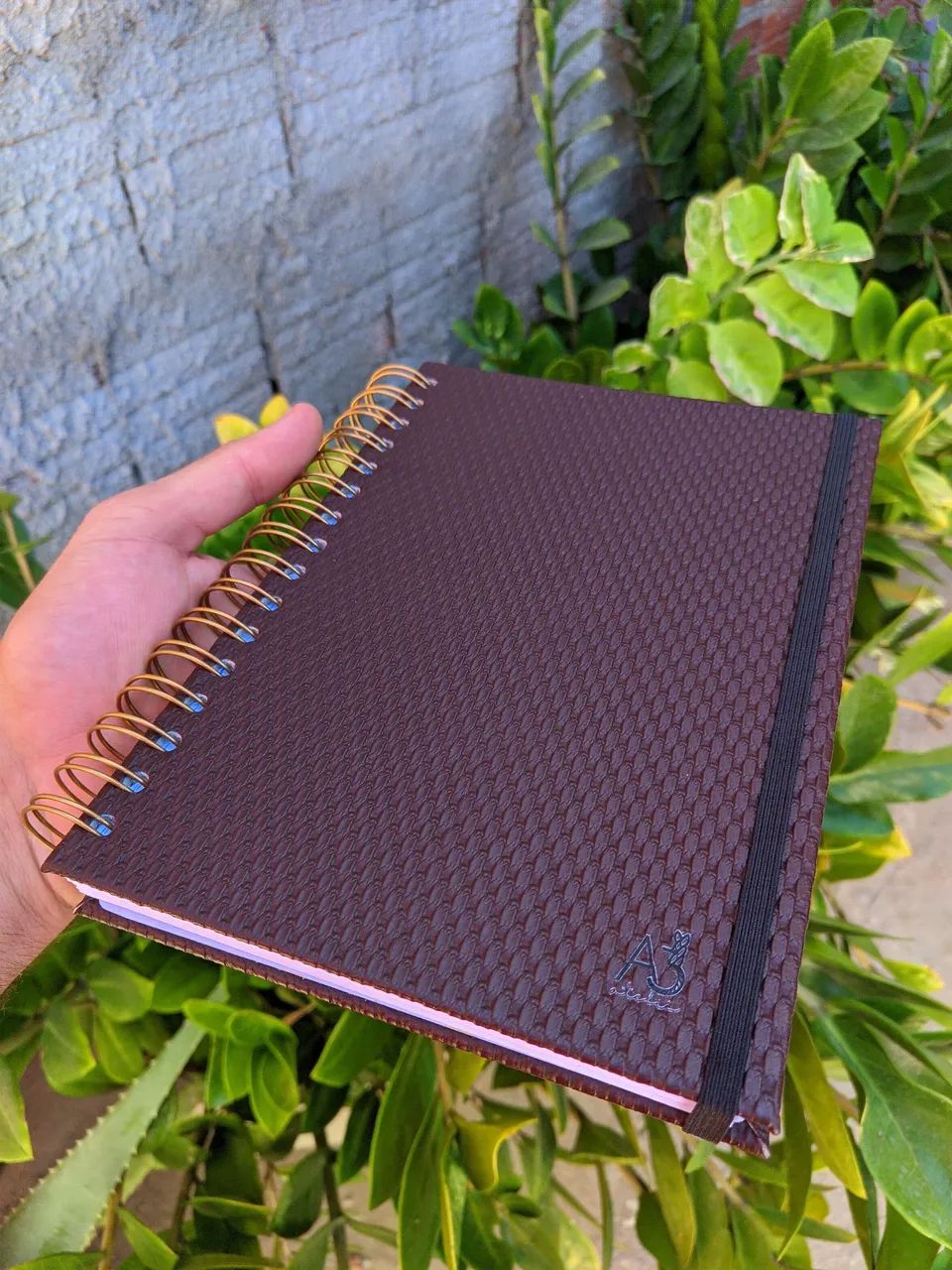 Custom Leather Planner - 2026/27