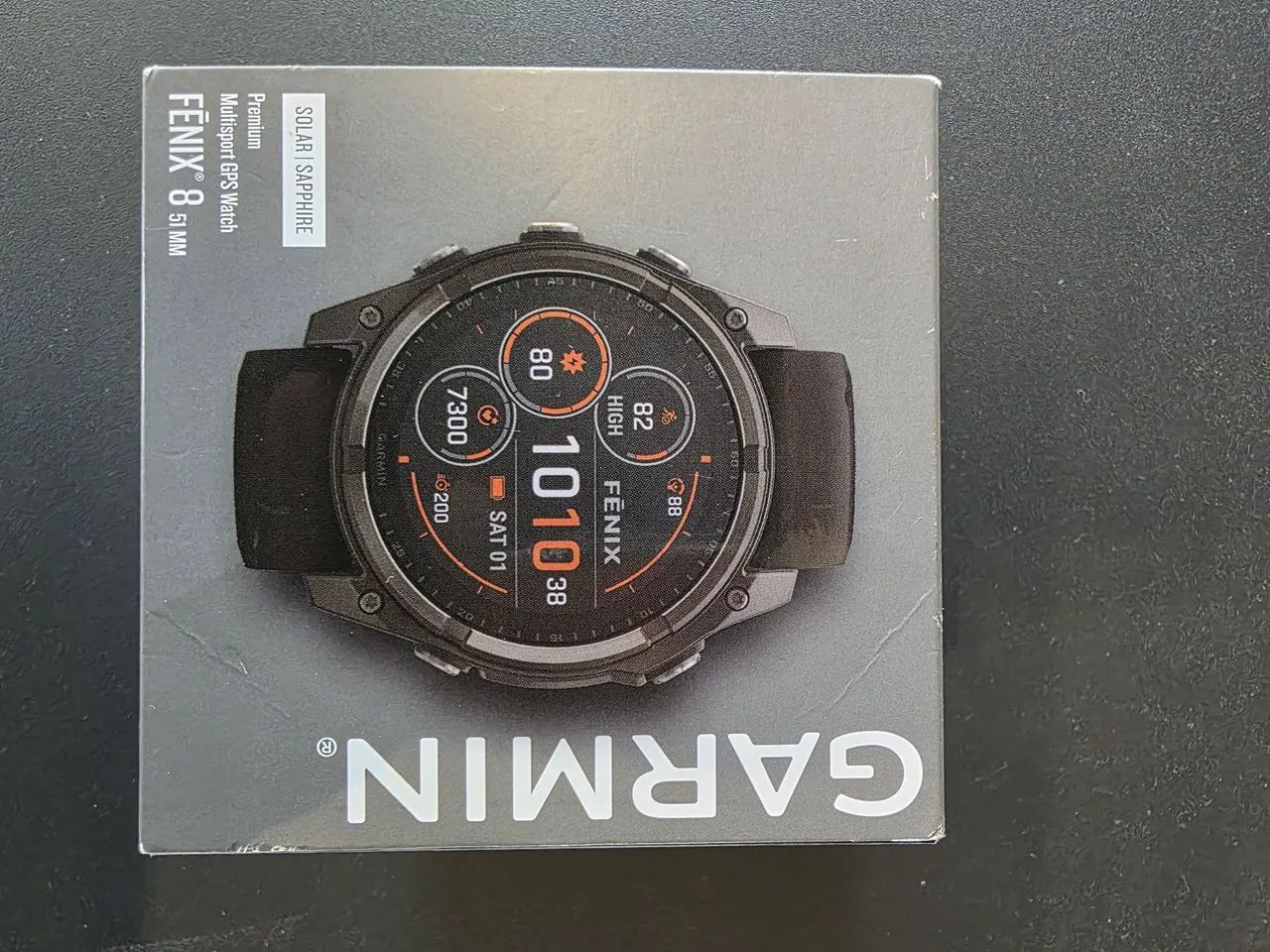 Relógio Garmin Fenix 8 solar Sapphire 51mm (zero)