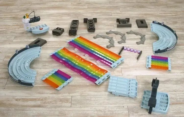Pista Raibow Mario Hotwheels + 1 Carrinho - Brinquedos e Jogos