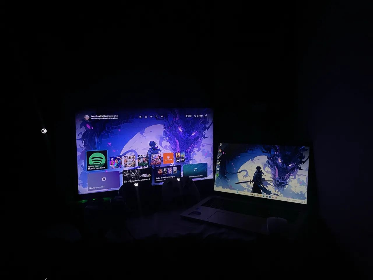 Setup gamer completo 6 em 1 